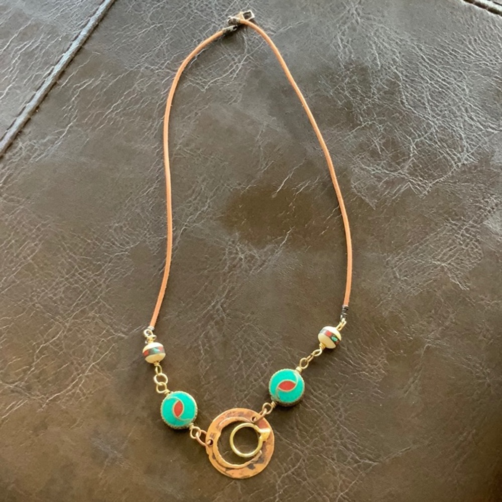 Hand crafted necklace